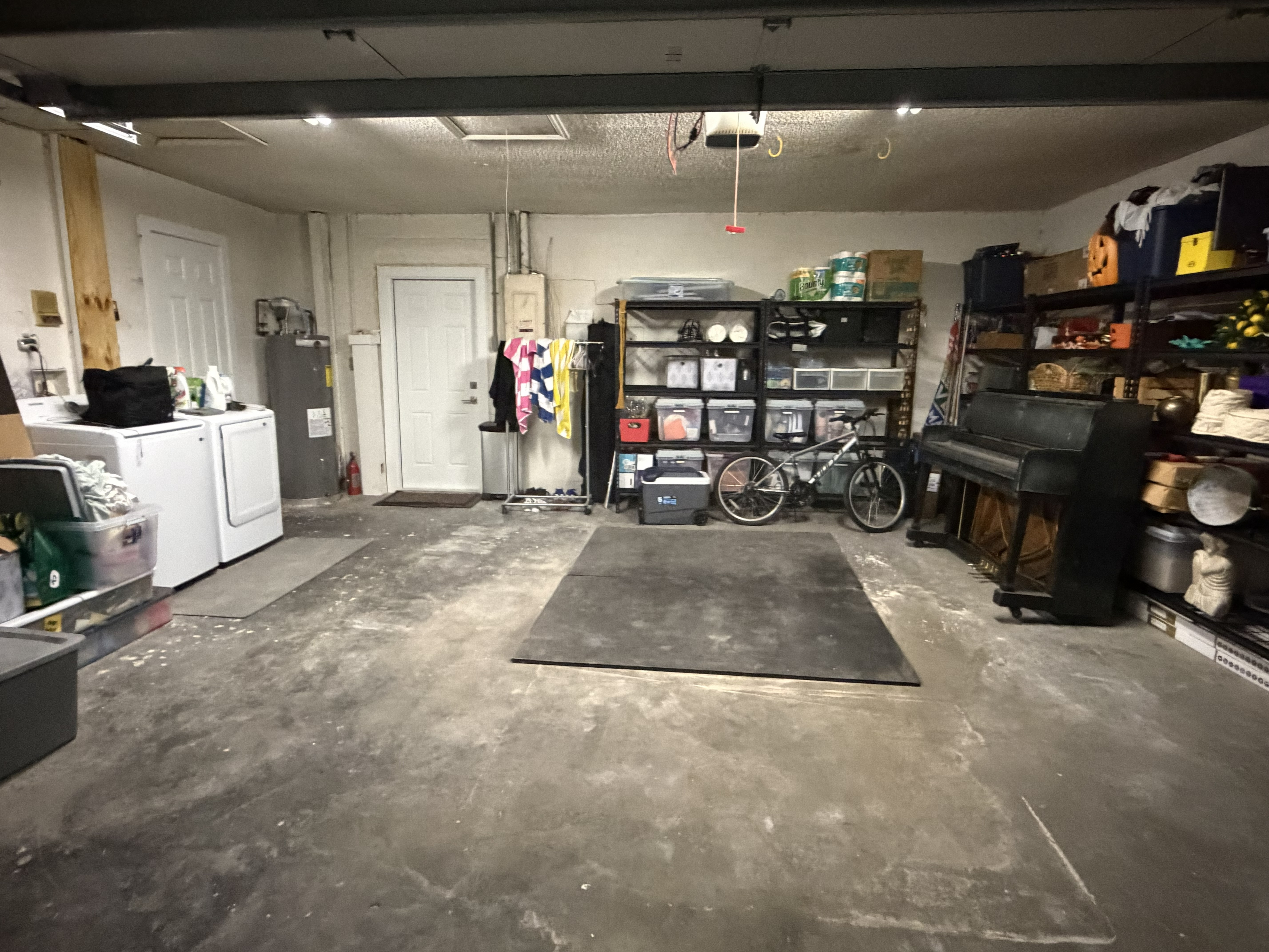 Garage after